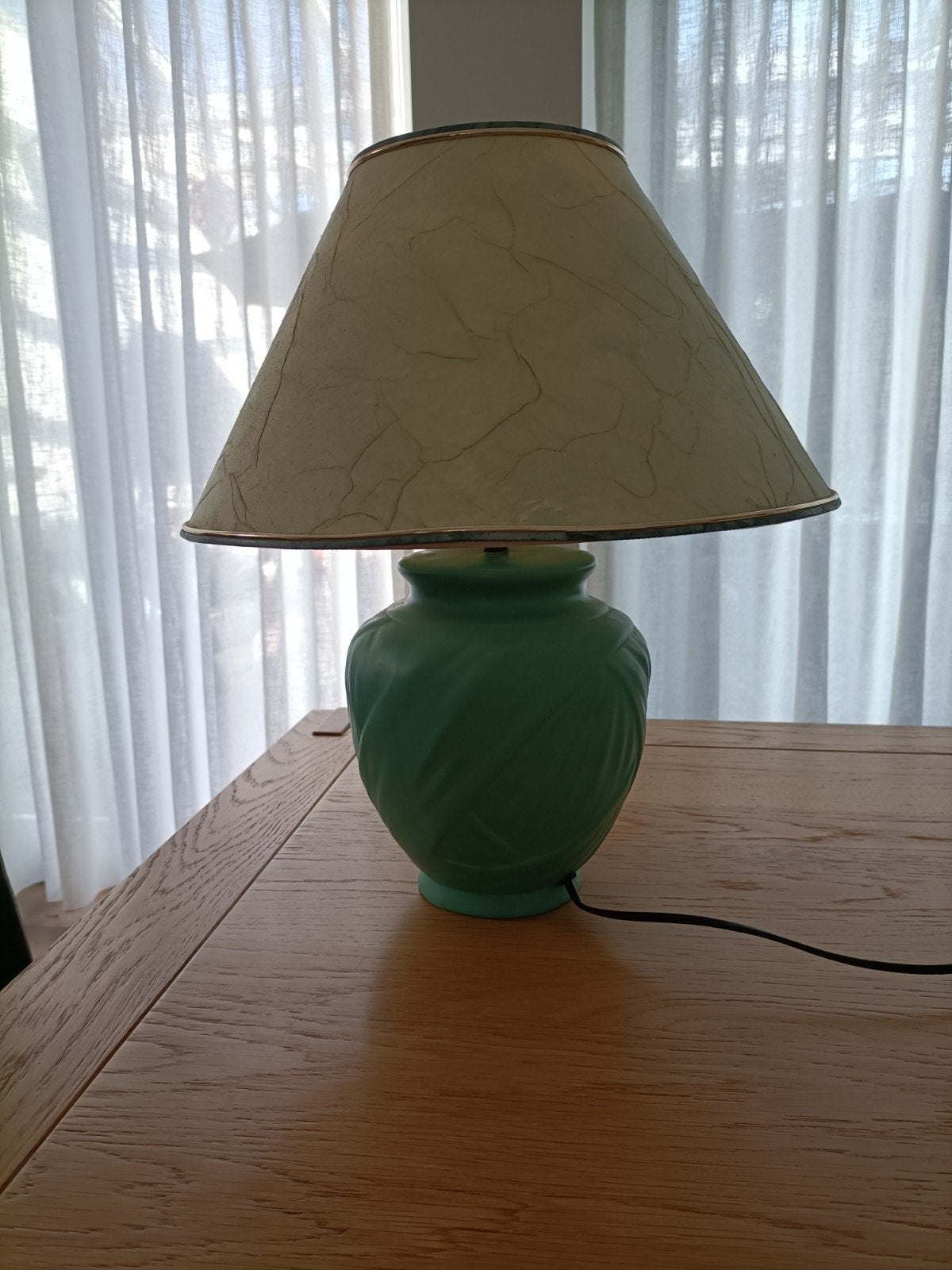 Mooie schemerlamp, Huis en Inrichting, Lampen | Tafellampen, Ophalen of Verzenden, Zo goed als nieuw