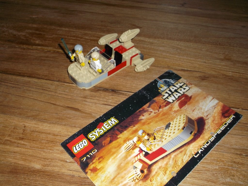lego 7110 Landspeeder, Gebruikt, Lego, Ophalen of Verzenden, Compleet