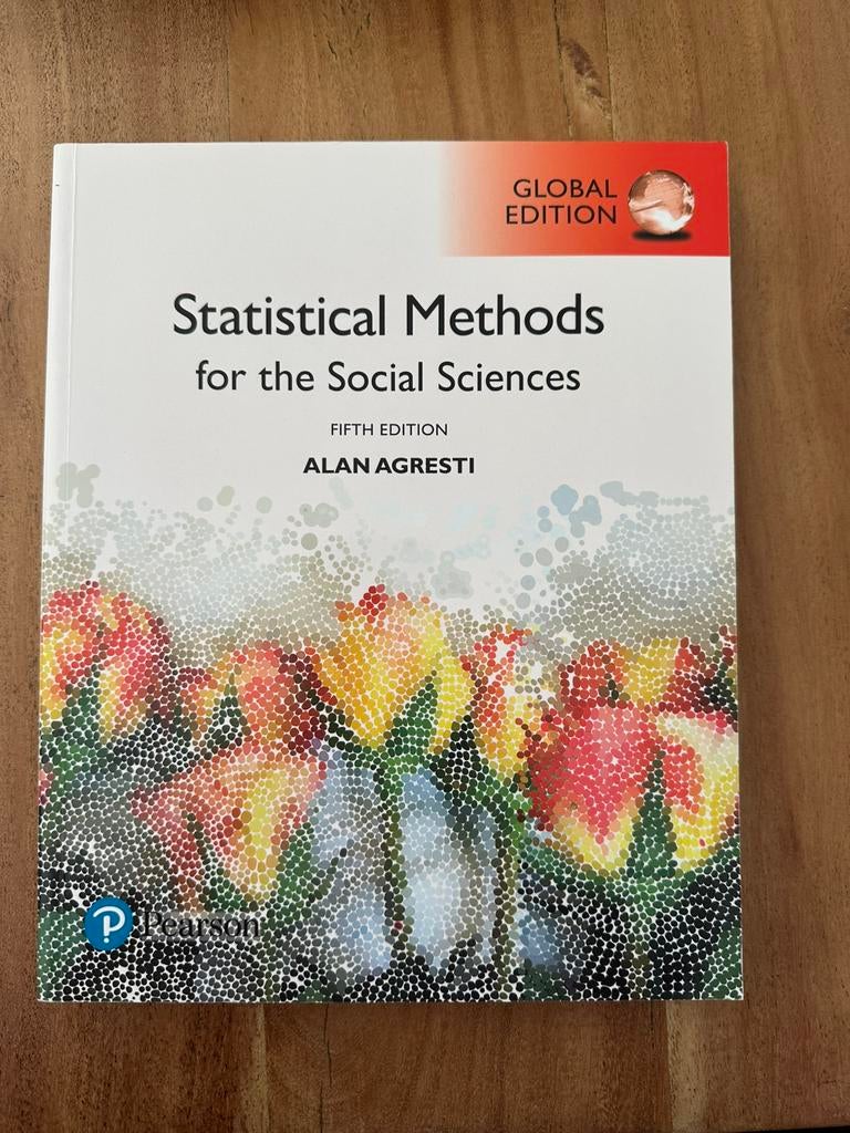 Statistical Methods for the Social Sciences, Boeken, Ophalen of Verzenden, Beta, Zo goed als nieuw, WO