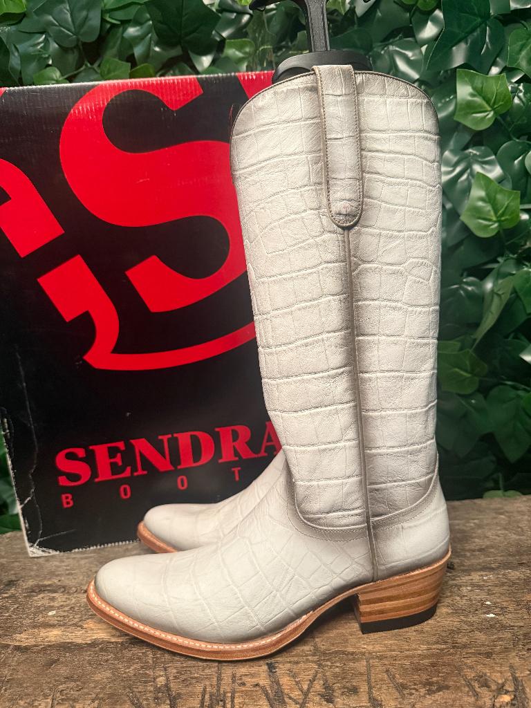 geweldig mooie volledig leren laarzen van Sendra maat 37, Kleding | Dames, Schoenen, Nieuw, Hoge laarzen, Wit, Ophalen of Verzenden