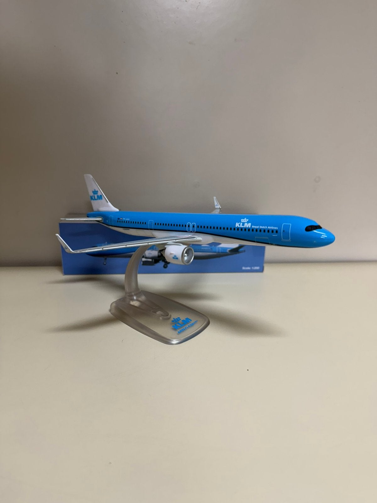 Nieuw! PPC Holland 1:200 schaalmodel KLM Airbus a321neo, Ophalen of Verzenden, Nieuw, Schaalmodel
