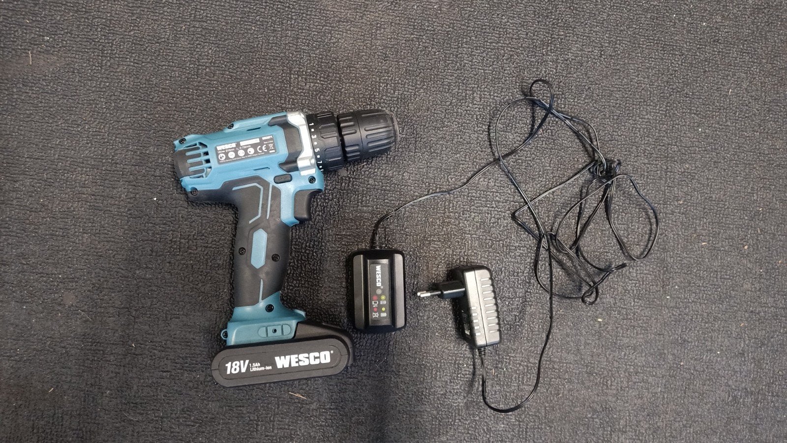 Wesco boormachine 18v WS2971, Doe-het-zelf en Verbouw, Gereedschap | Boormachines, Ophalen of Verzenden, Boormachine