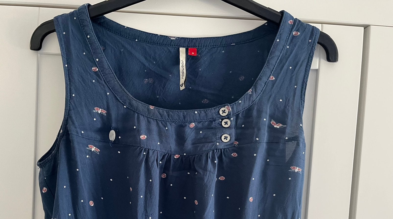 Ragwear top donkerblauw mt S tuniek / hemd / zomer top, Blauw, Ophalen of Verzenden, Zo goed als nieuw, Maat 36 (S)