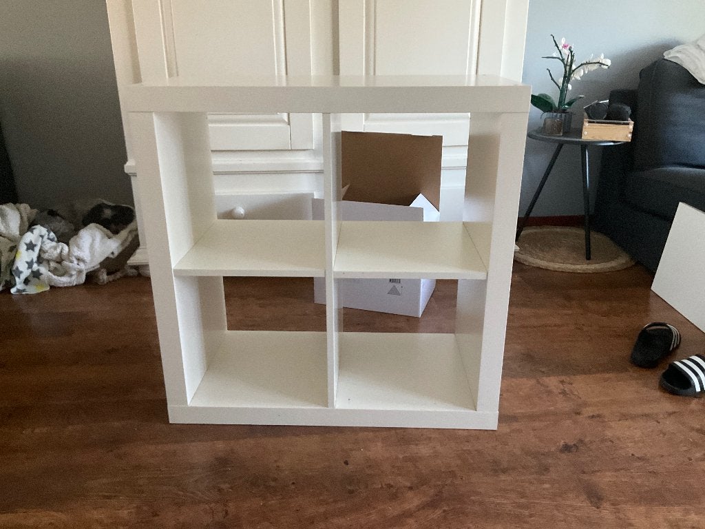 tekoop ikea kallax/ expedit kast 2x2, Ophalen, Gebruikt, 50 tot 100 cm, Minder dan 100 cm