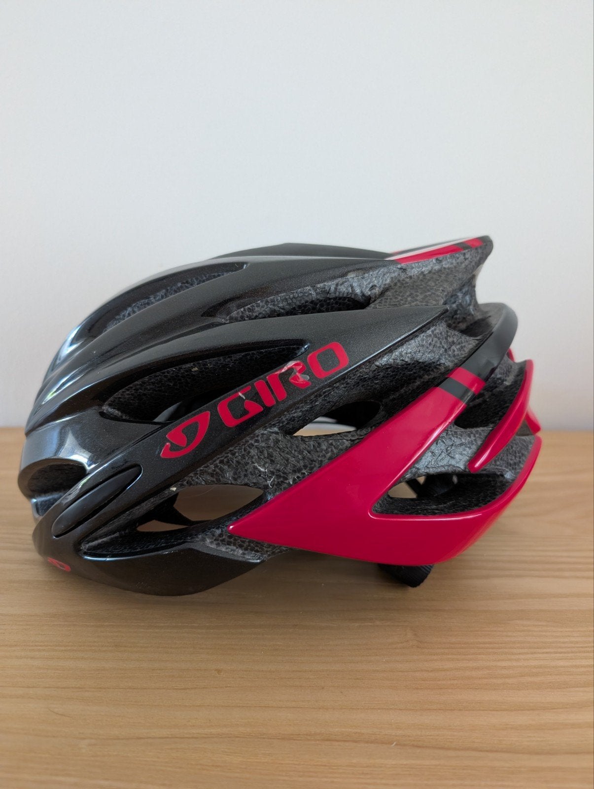 Giro Savant fietshelm - Zwart/rood - Maat M, Gebruikt, Ophalen of Verzenden, Heer of Dame, M