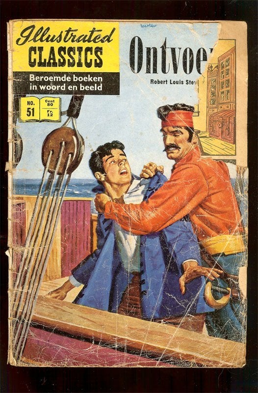 Ontvoerd in stripvorm. Illustrated classics. 1973. Paperback, Ophalen of Verzenden, Gelezen