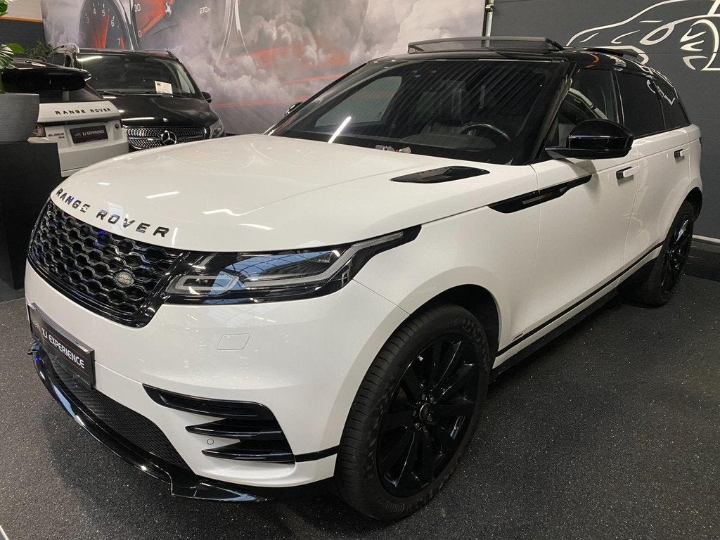 Land Rover Range Rover Velar 2.0 AWD HSE R-Dynamic PANO 241, Auto's, Land Rover, Automaat, Adaptive Cruise Control, Gebruikt, Wit