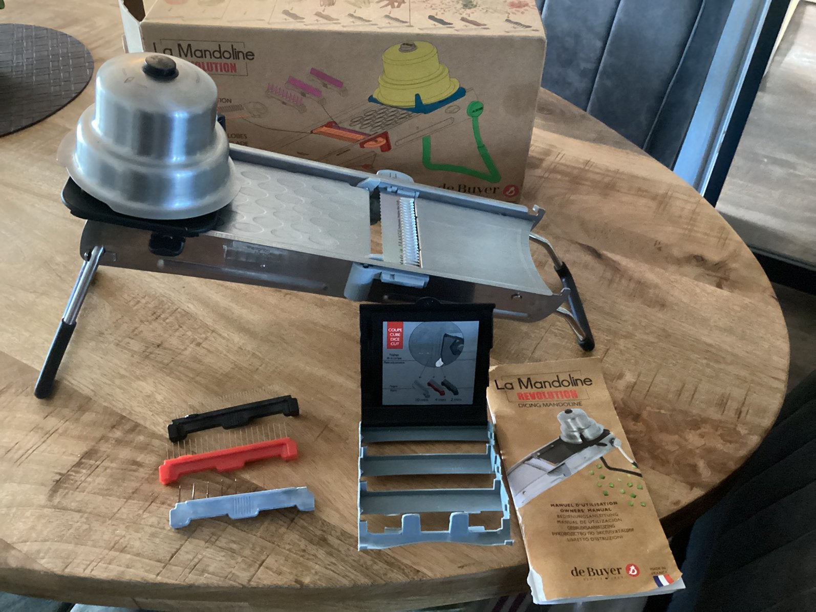 De buyer La Mandoline Revolution, Overige typen, Ophalen of Verzenden, Zo goed als nieuw, Overige materialen