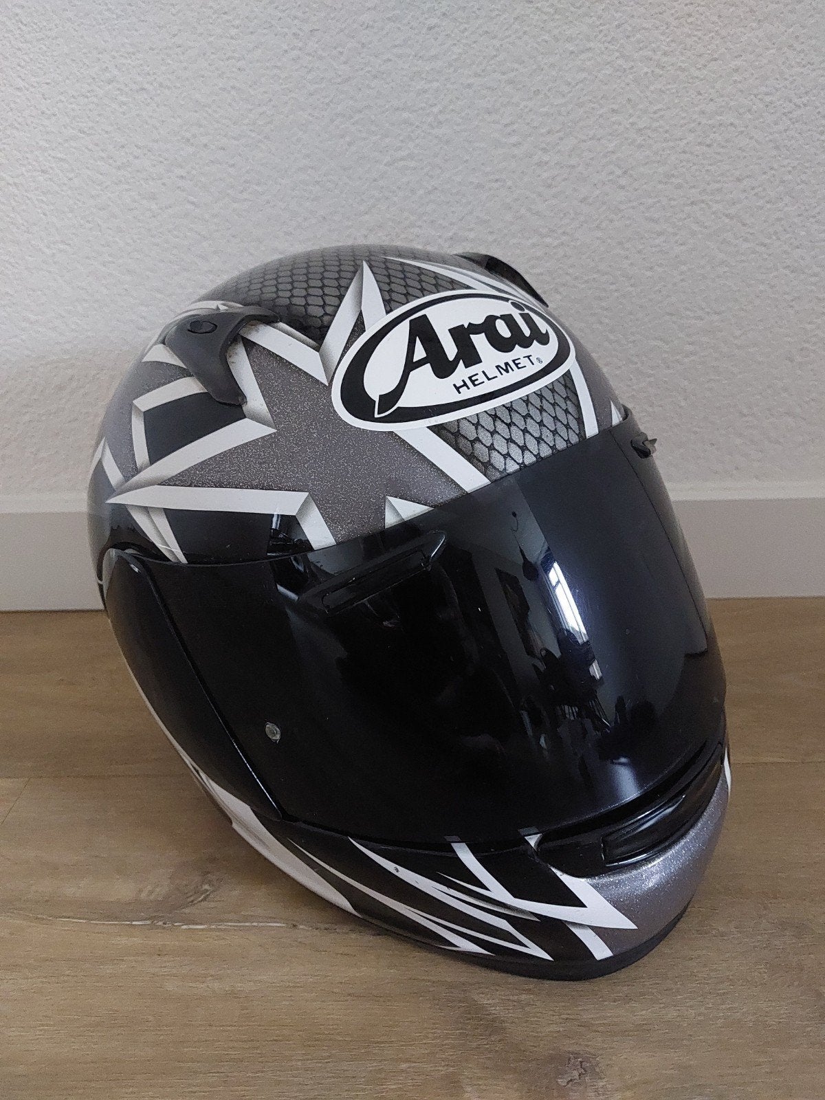 Arai Viper GT helm  maat S, Motoren, Kleding | Motorhelmen, Ophalen, Arai, Dames, Integraalhelm