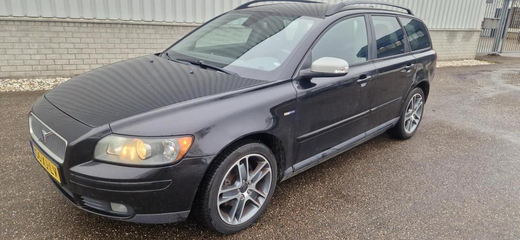 Volvo V50 1.8 Edition I Sport MOTORSCHADE !, Auto's, Volvo, Voorwielaandrijving, 4 cilinders, Zwart, 1798 cc