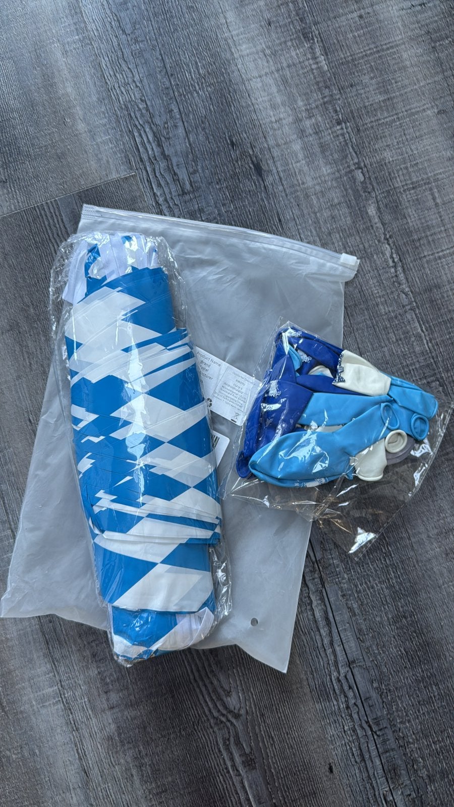 Oktoberfest decoratieset – 36 meter vlaggenlijn + ballonnen, Ophalen of Verzenden, Nieuw, Versiering, Overige