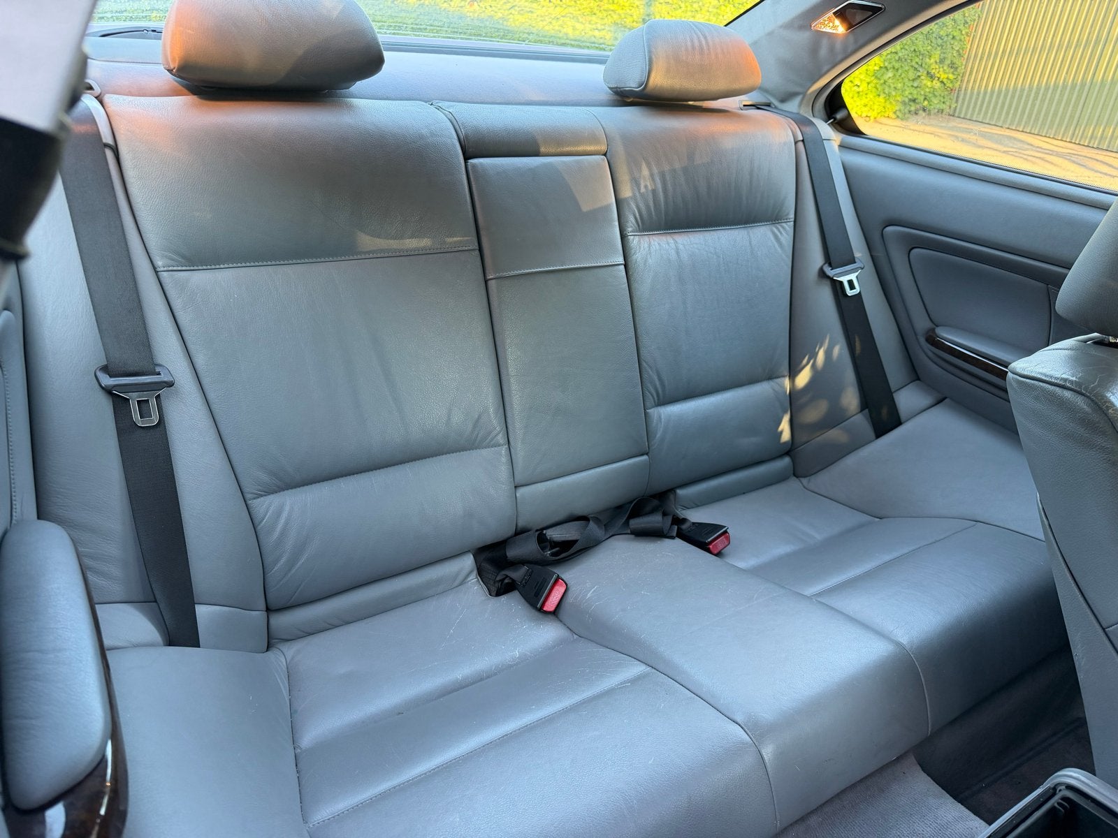 BMW E46 Coupé Achterbank - Grijs Leder, Auto-onderdelen, Interieur en Bekleding, Ophalen, Gebruikt, BMW