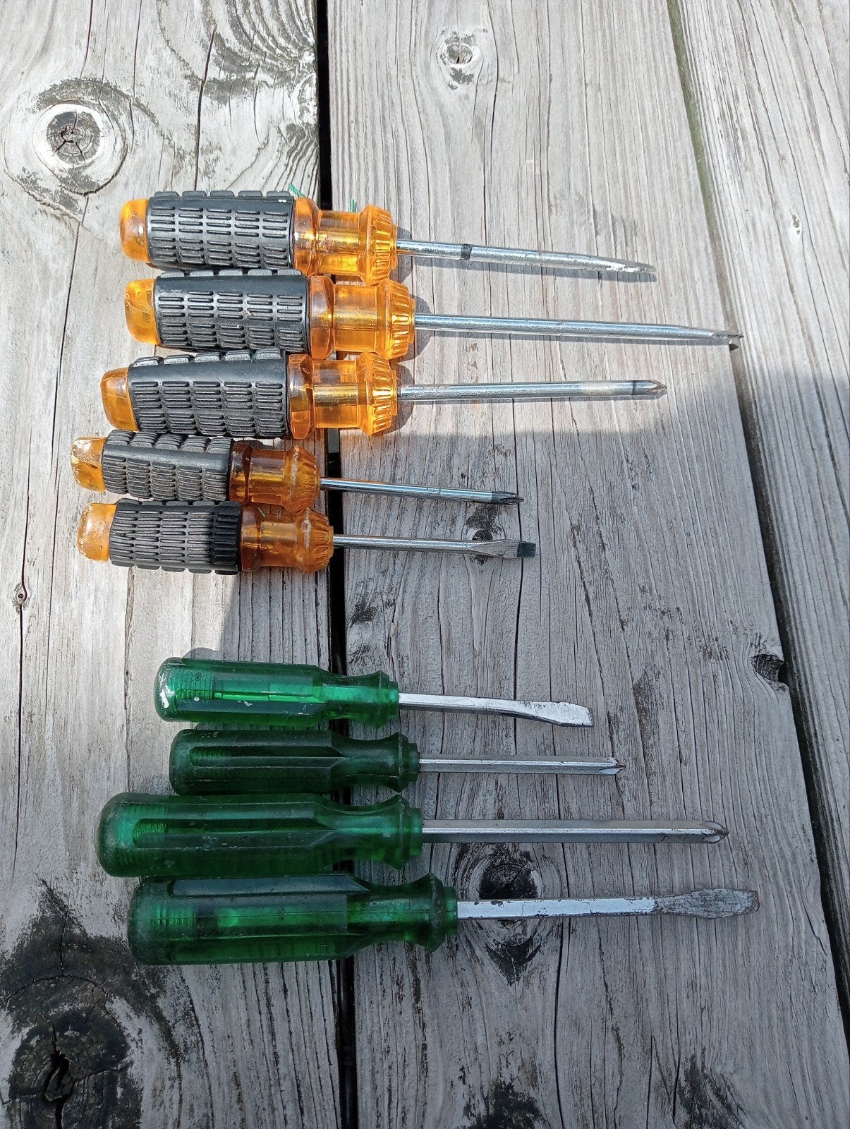 2 sets Schroevendraaiers, Doe-het-zelf en Verbouw, Gereedschap | Handgereedschap, Ophalen