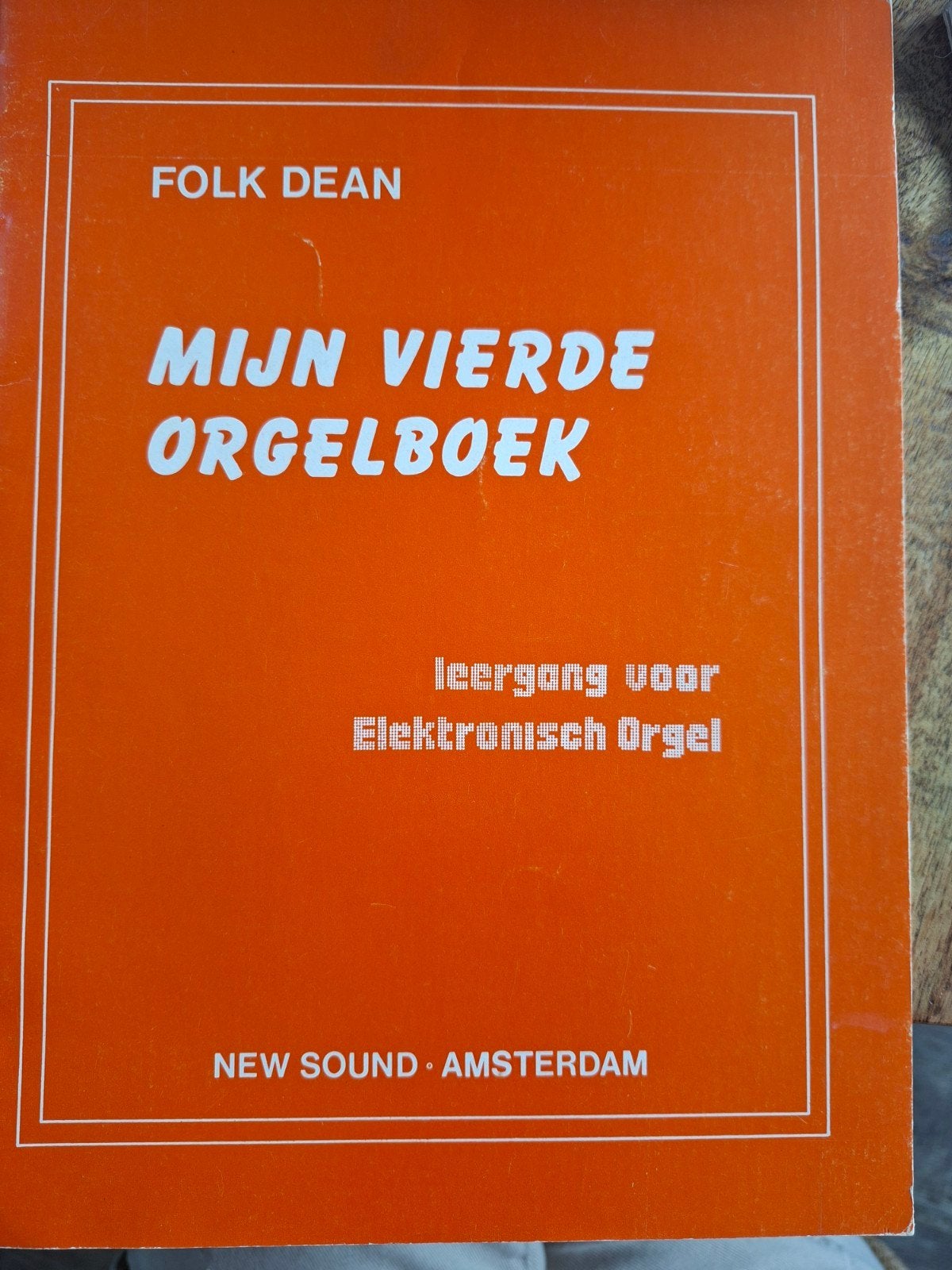 Mijn Vierde Orgelboek - Leerboek Elektronisch Orgel, Orgel, Gebruikt, Overige genres, Les of Cursus