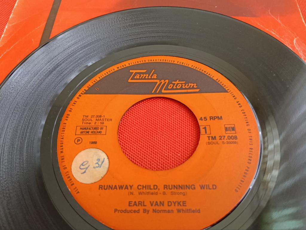EARL VAN DYKE 1969 ARTONE MOTOWN LABEL FUNK SOUL BLUES, Verzenden, Zo goed als nieuw, R&B en Soul