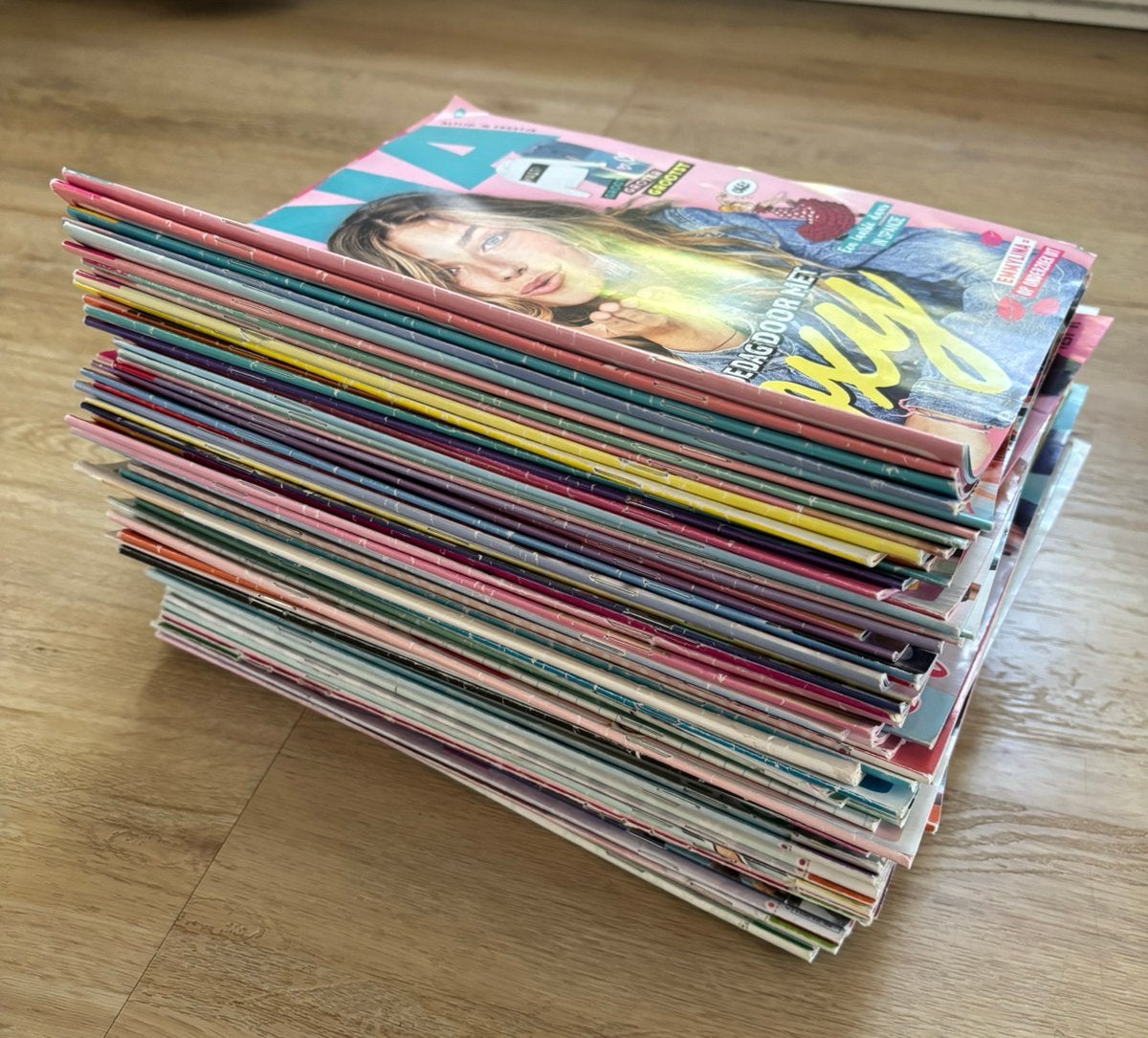 Grote Stapel Tina Tijdschriften - 73 stuks -Totaal 6,50 euro, Ophalen of Verzenden, Gelezen, Overige typen