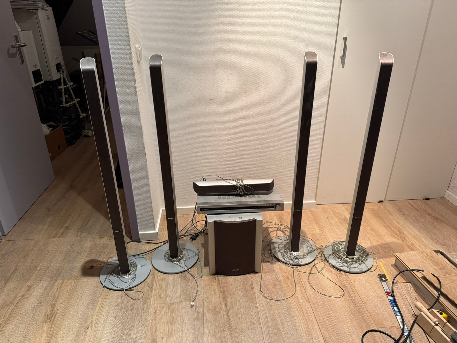 5.1 surround set, Audio, Tv en Foto, Ophalen, Gebruikt, Minder dan 40 watt, Overige spelers