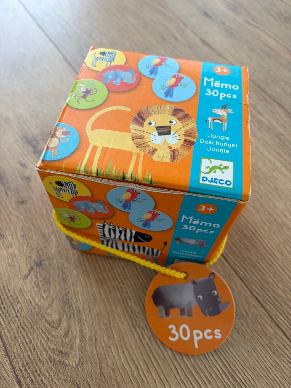 Djeco memory jungle, Ophalen, Zo goed als nieuw, Jongen of Meisje