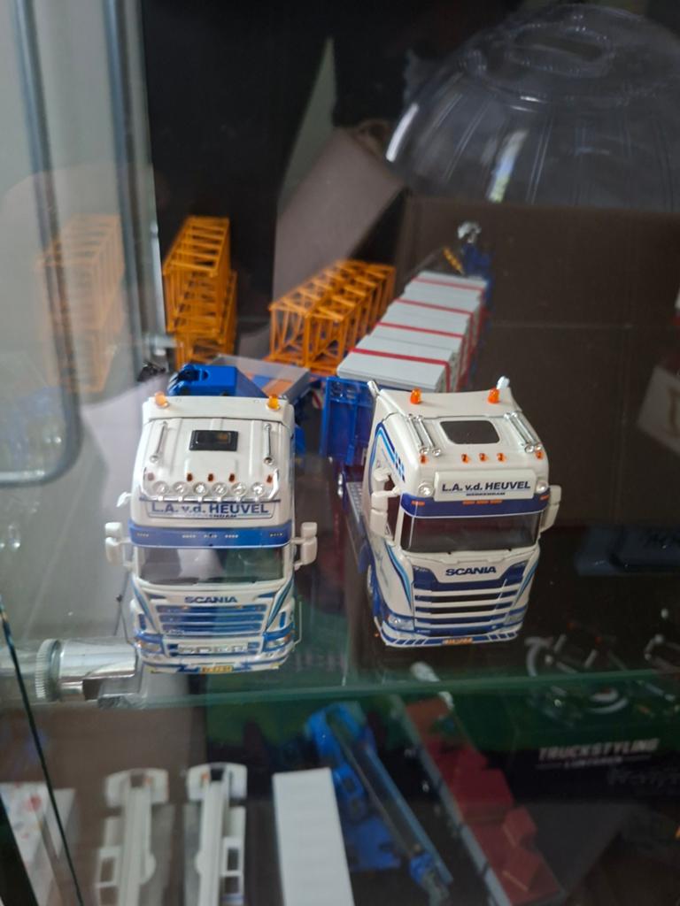 WSI La Van den Heuvel Stenen Trailer & Dream Machine, Ophalen of Verzenden, Zo goed als nieuw, Bus of Vrachtwagen, Wsi