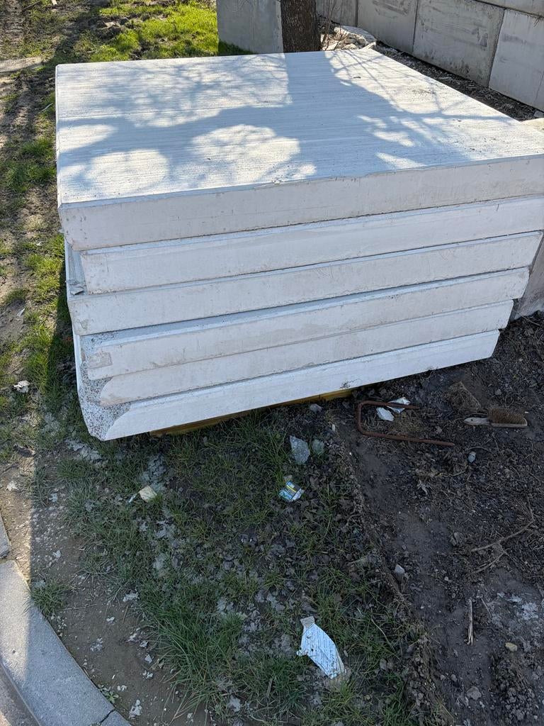 Stelconplaten, Tuin en Terras, Ophalen, Gebruikt, Overige typen, 10 m² of meer