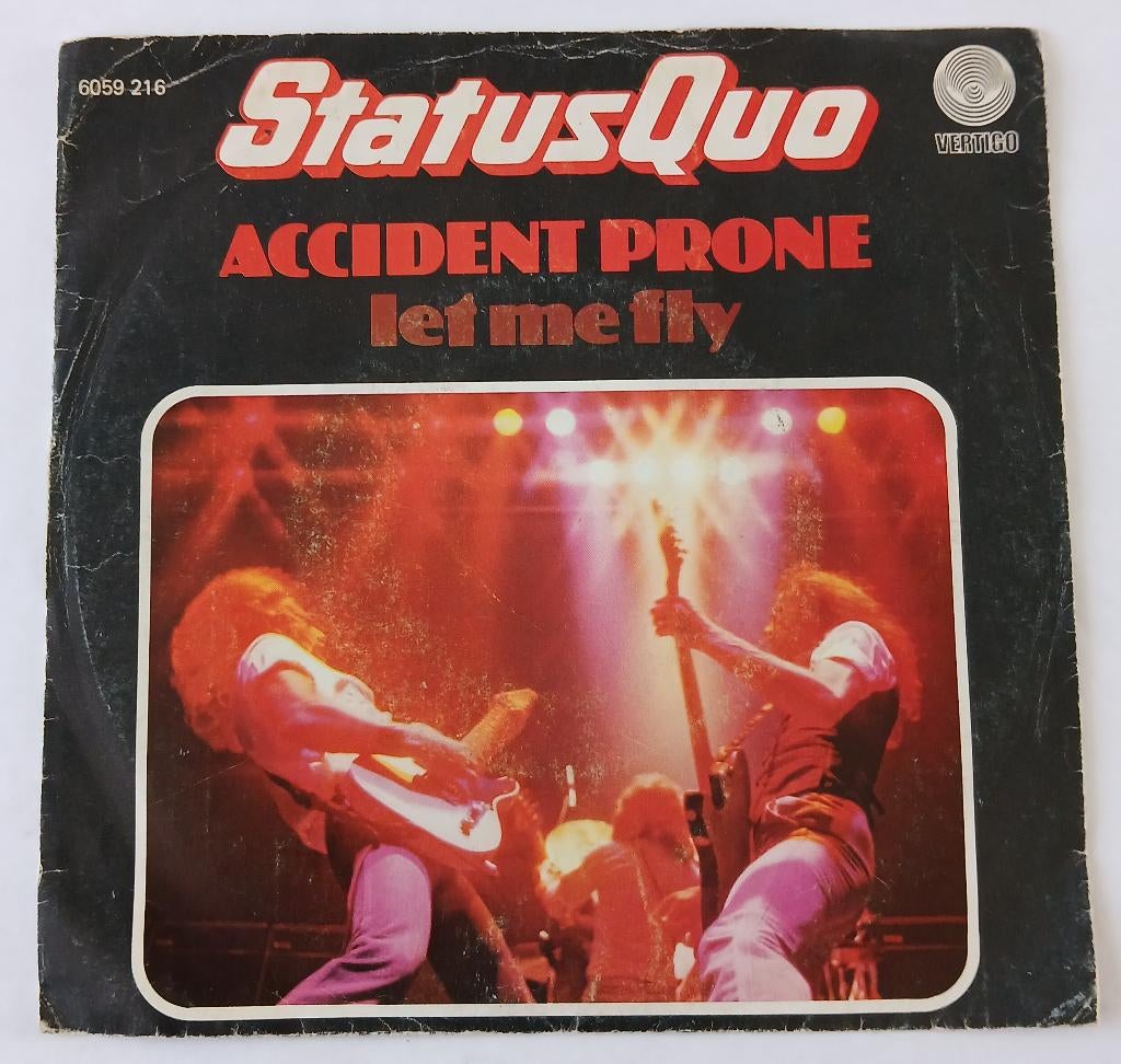 Status Quo - Accident prone, Cd's en Dvd's, Vinyl Singles, Gebruikt, Pop, Ophalen of Verzenden