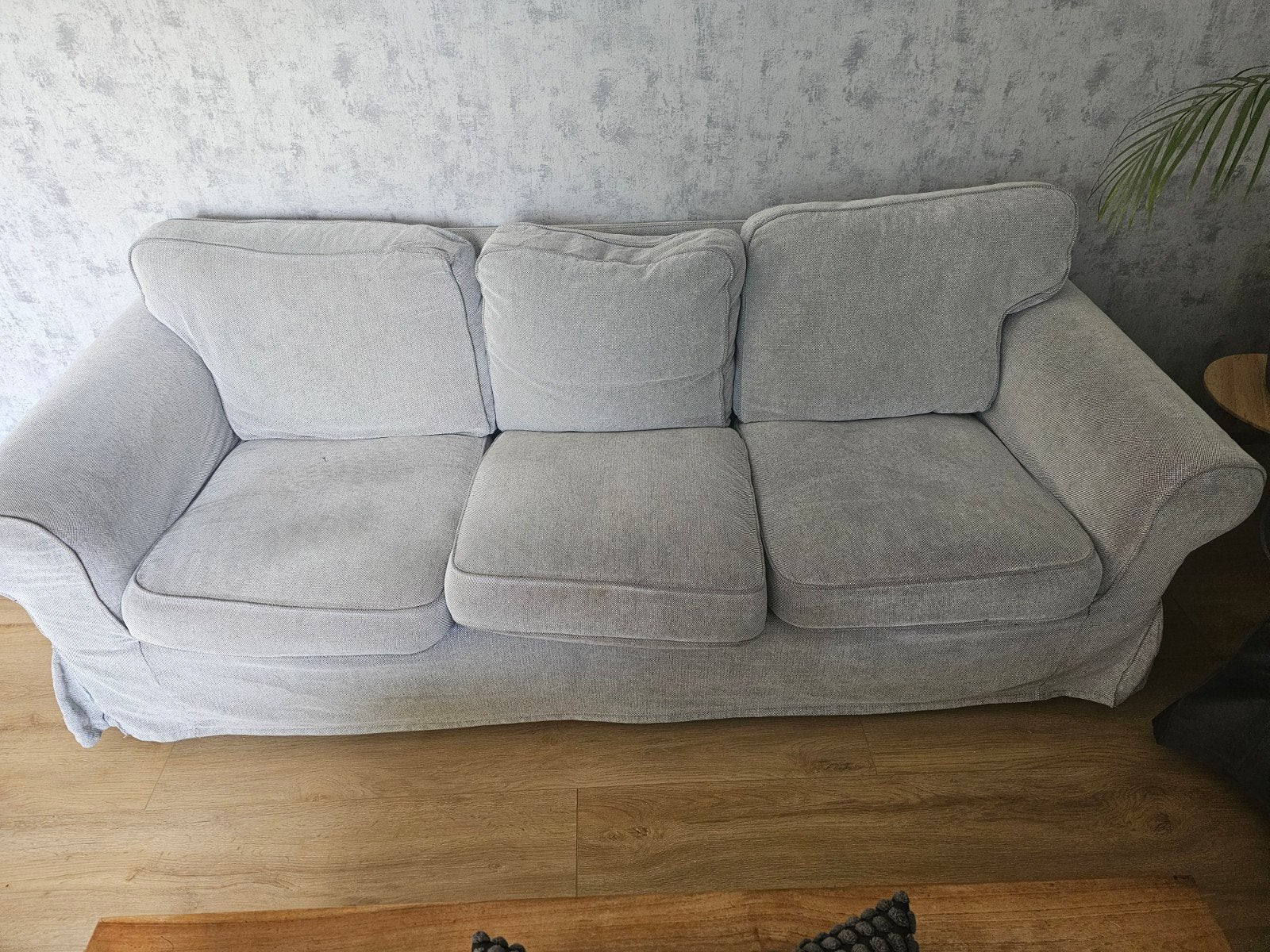 Ektorp 3-zitsbank met afneembare hoes, Ophalen, Gebruikt, Driepersoons, 75 tot 100 cm