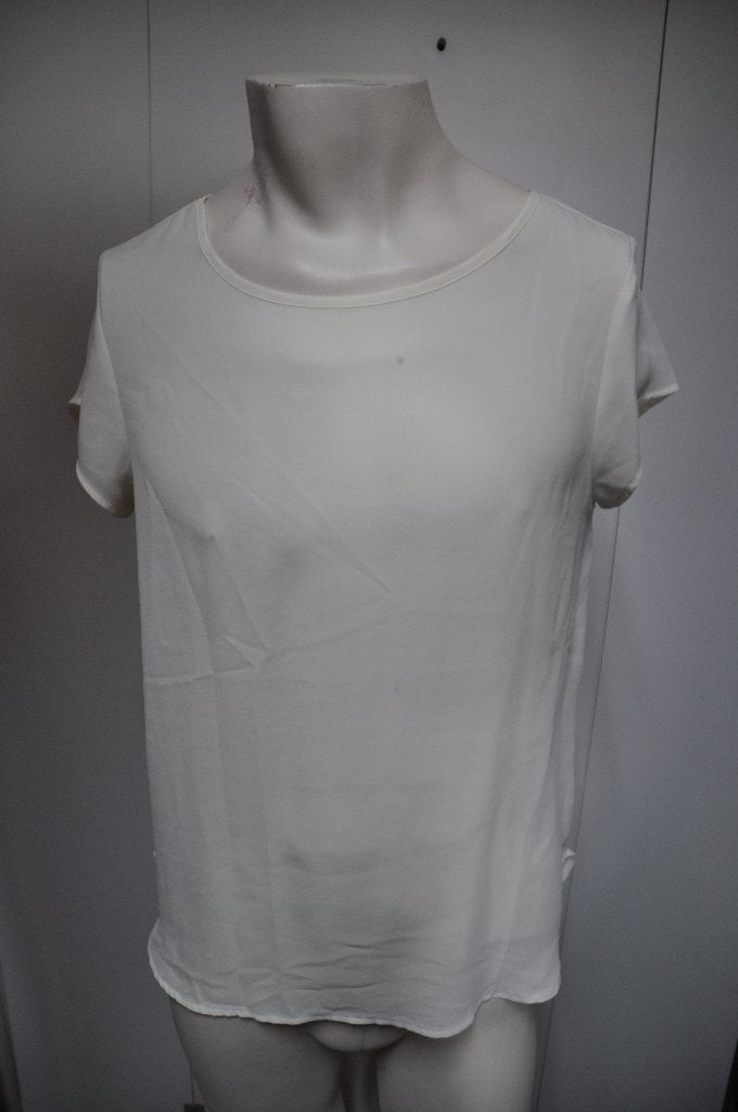LP80 Bella Ragazza Tshirt maat M Creme, Ophalen of Verzenden, Zo goed als nieuw, Beige, Korte mouw
