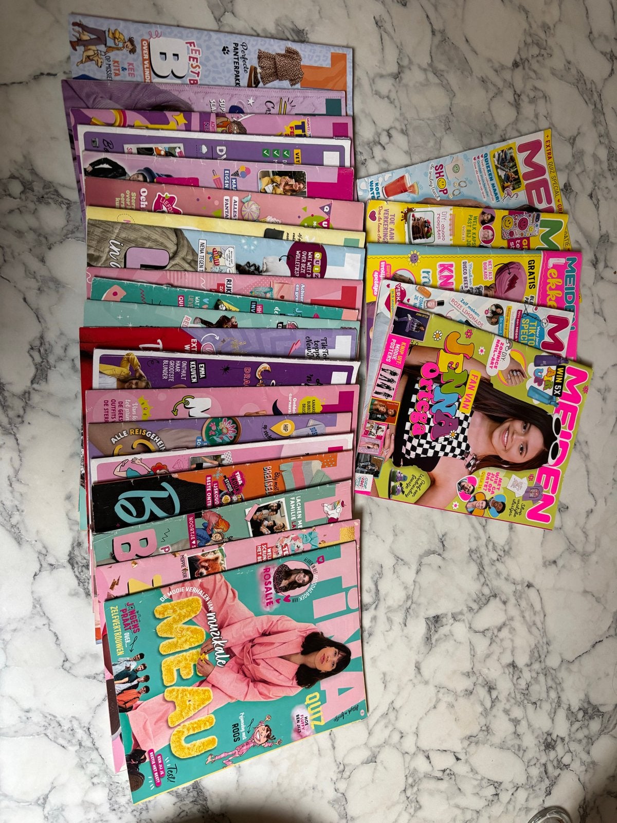 Meiden Magazine Collectie - Mode, Lifestyle & Entertainment, Boeken, Ophalen of Verzenden, Gelezen, Overige typen