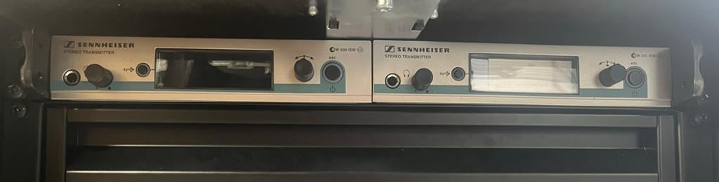 Sennheiser IEM G3 , 626/668 mhz, zender & ontvanger (2x), Muziek en Instrumenten, Ophalen of Verzenden, Zo goed als nieuw, Overige typen