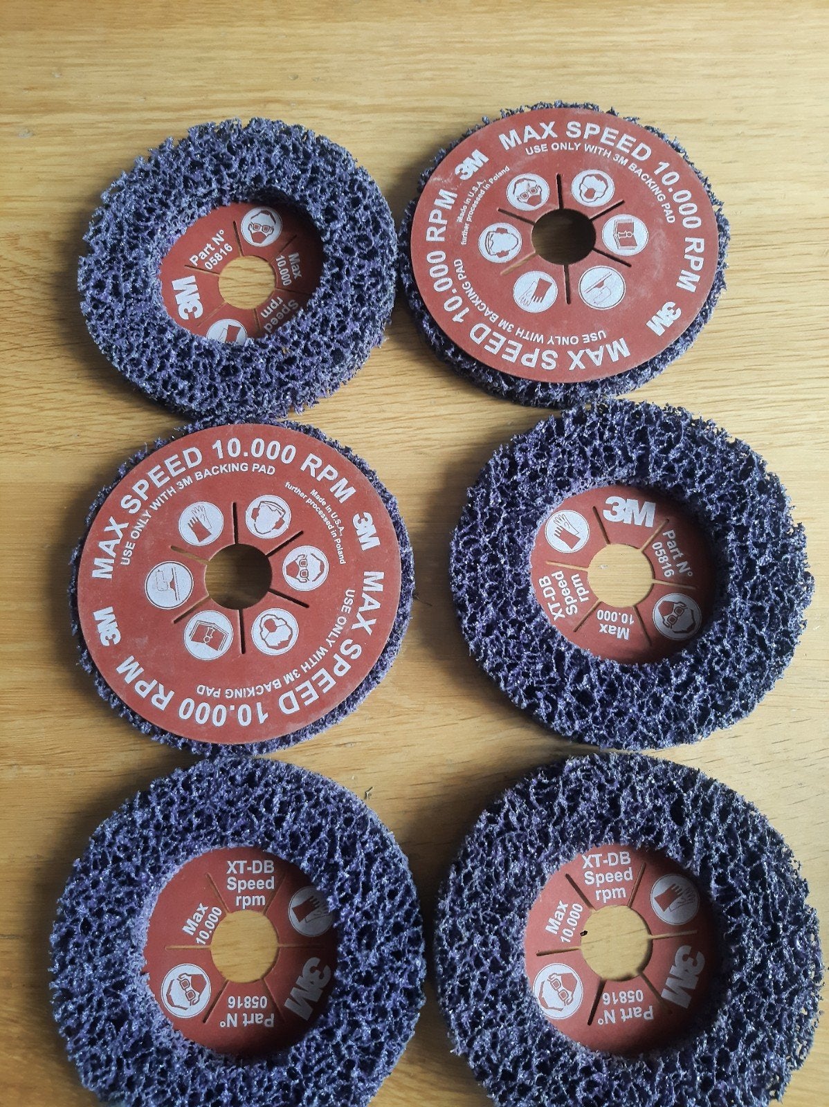 3m scotch-brite schuurschijven 115mm., Ophalen of Verzenden, Nieuw, Haakse handslijpmachine