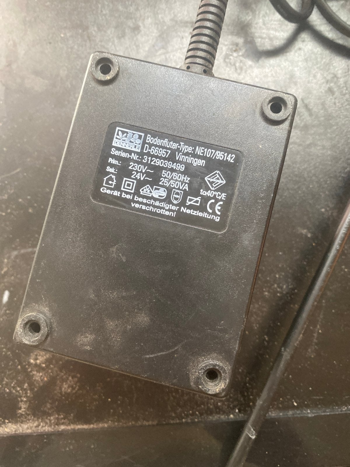 Transformator 230V naar 24V AC, max 50VA, Ophalen of Verzenden, Gebruikt, Overige typen