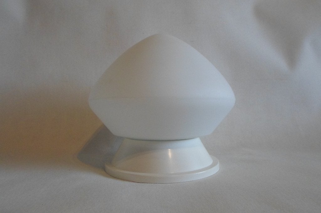 Vintage Steinhauer 6069W Plafondlamp, Steinhauer, Vintage, Ophalen of Verzenden, Wit