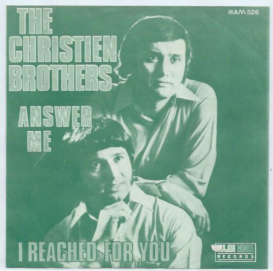 The Christien Brothers- Answer Me, Verzenden, 7 inch, Pop, Fotohoes