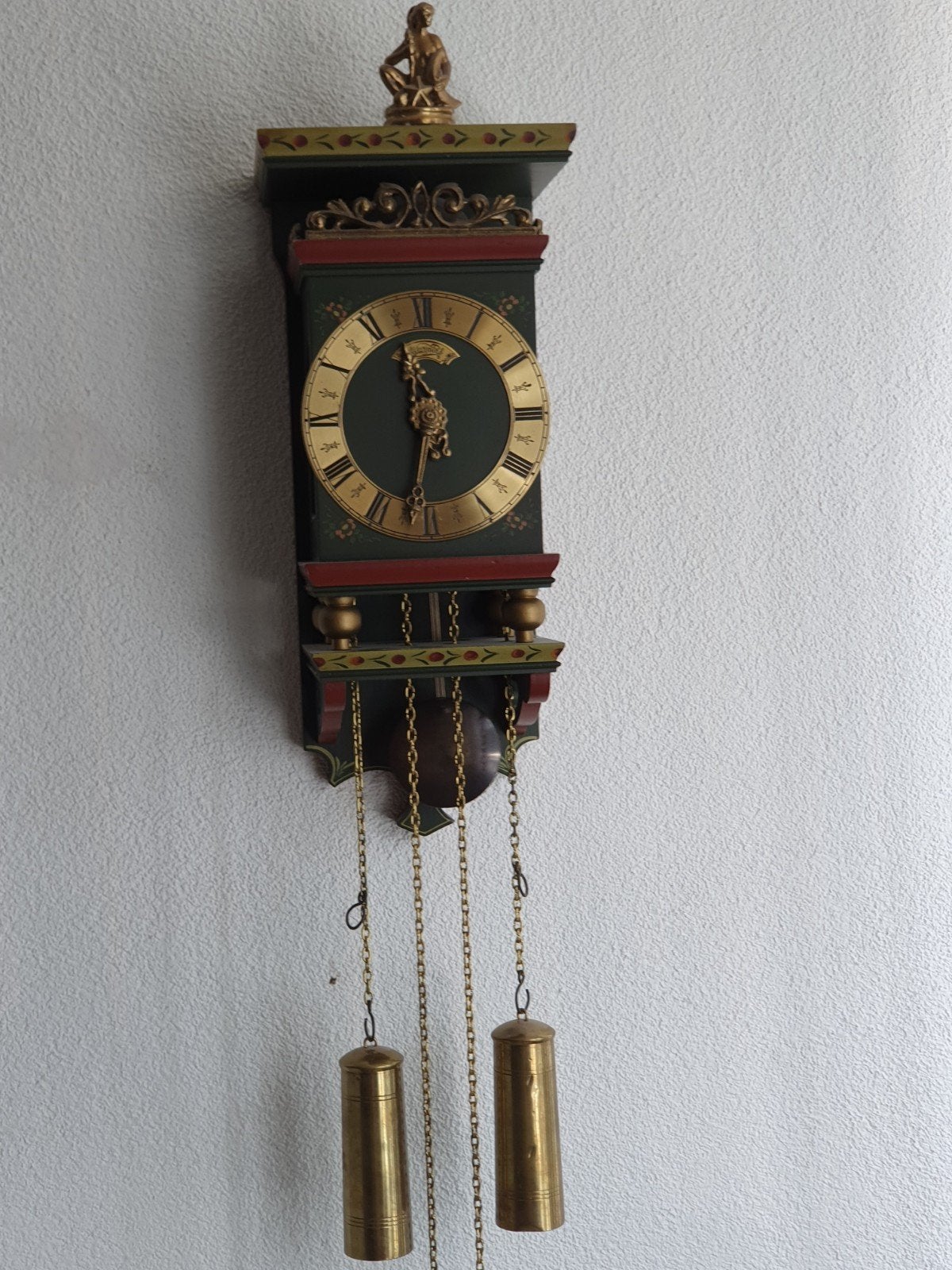 WARMINK WANDKLOK SLINGER, Ophalen of Verzenden