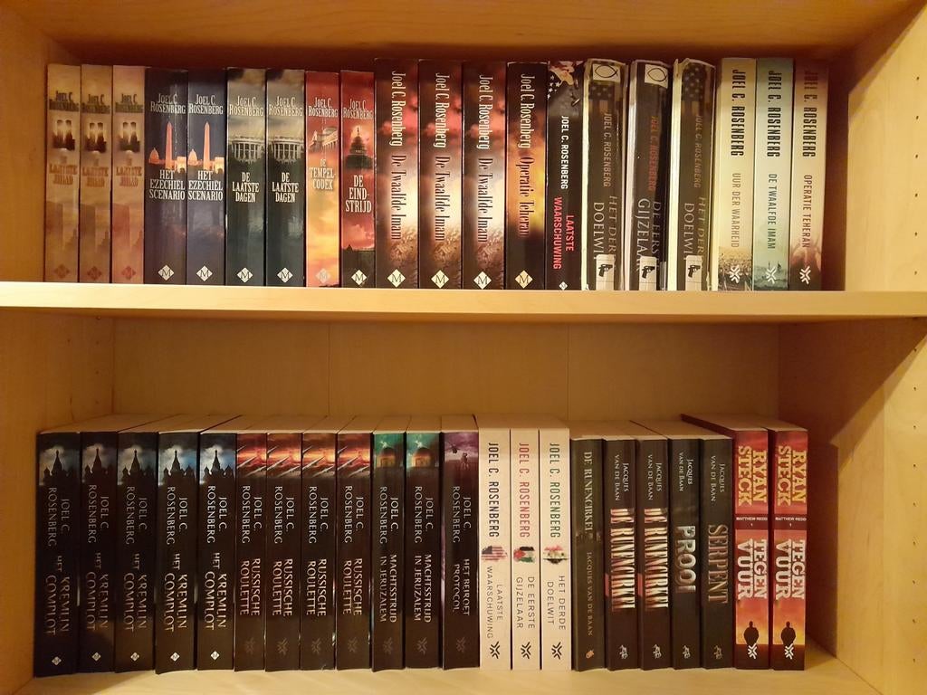 Ruim aanbod boeken, o.a. Joël C. Rosenberg, Ryan Steck, Boeken, Thrillers, Ophalen of Verzenden, Zo goed als nieuw