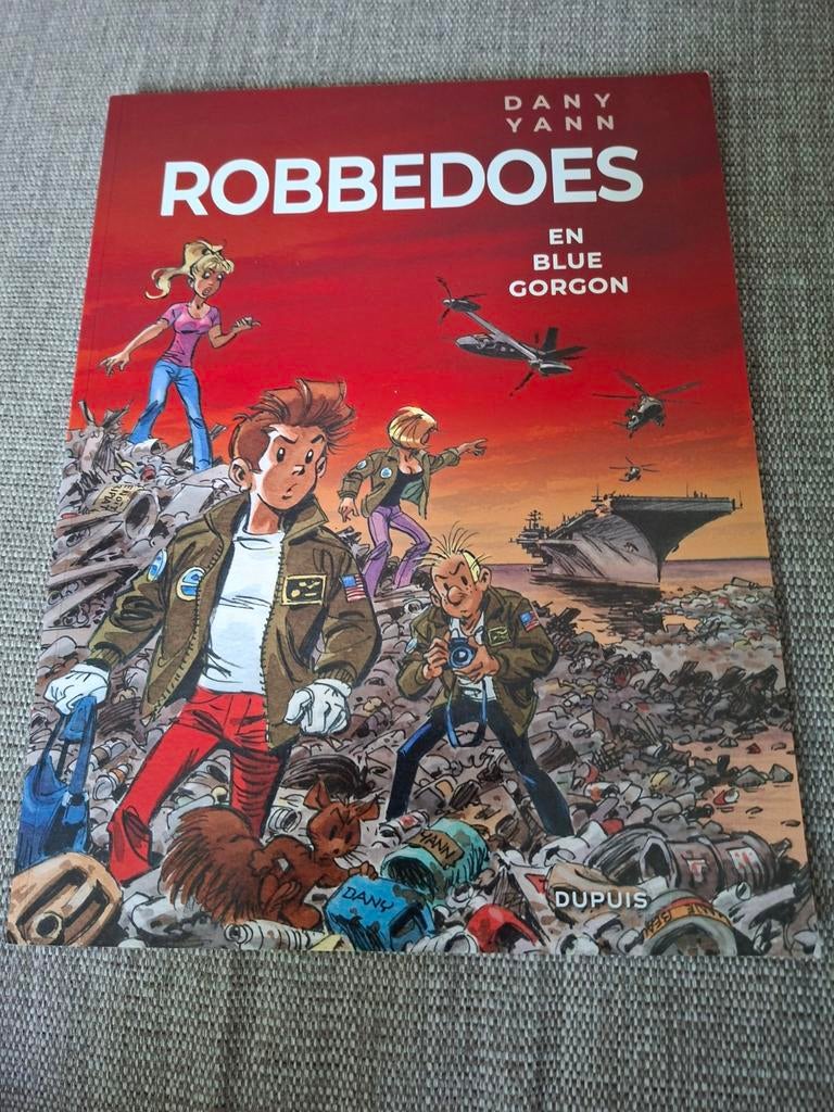 Robbedoes en Blue Gorgon, Eén stripboek, Ophalen of Verzenden, Zo goed als nieuw