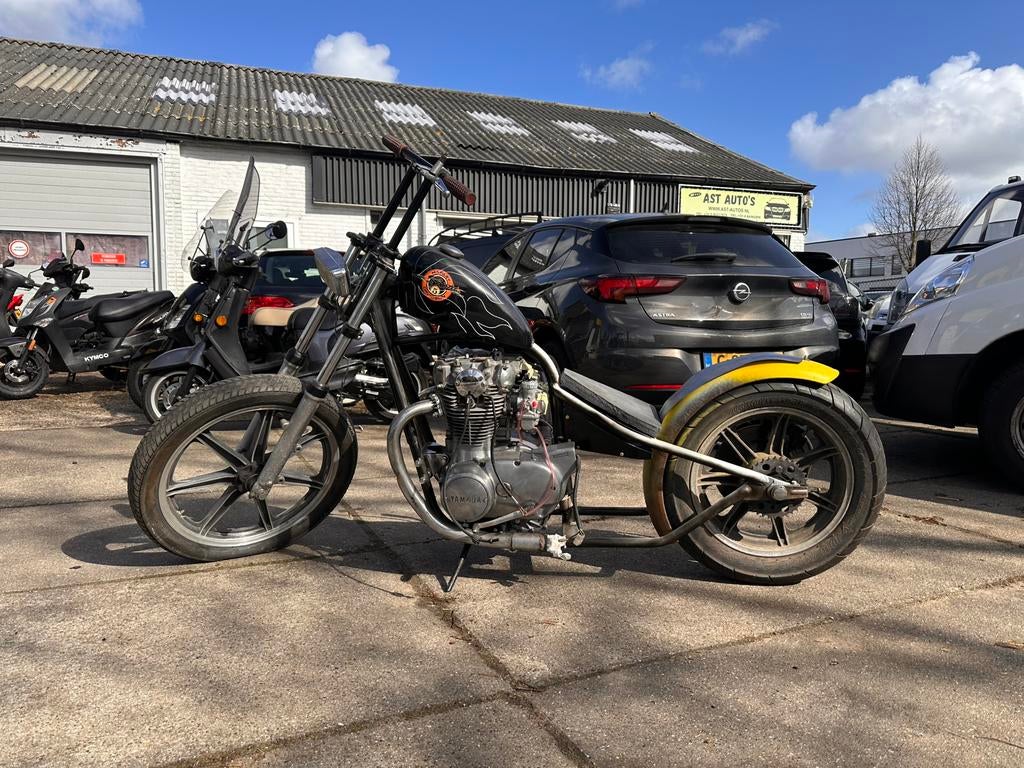 Yamaha XS650 hardtail project, Motoren, 2 cilinders, Chopper, Gebruikt, Particulier
