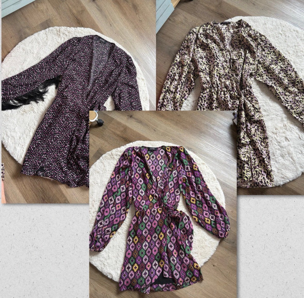 Drie jurkjes van Refined Department, Paars, Ophalen of Verzenden, Zo goed als nieuw, Maat 34 (XS) of kleiner
