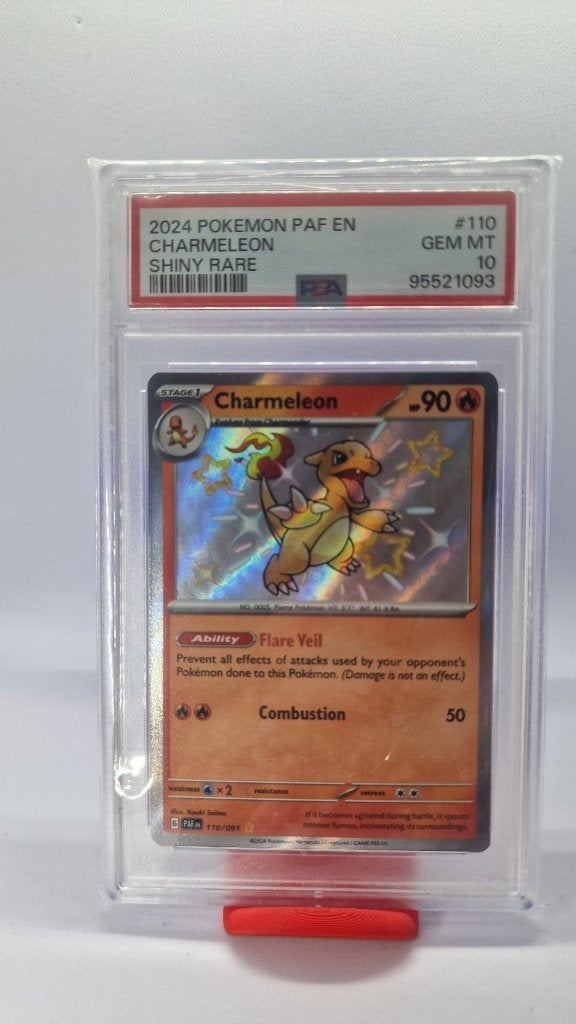 Charmeleon 110 – PSA 10, Ophalen of Verzenden, Nieuw, Losse kaart, Foil