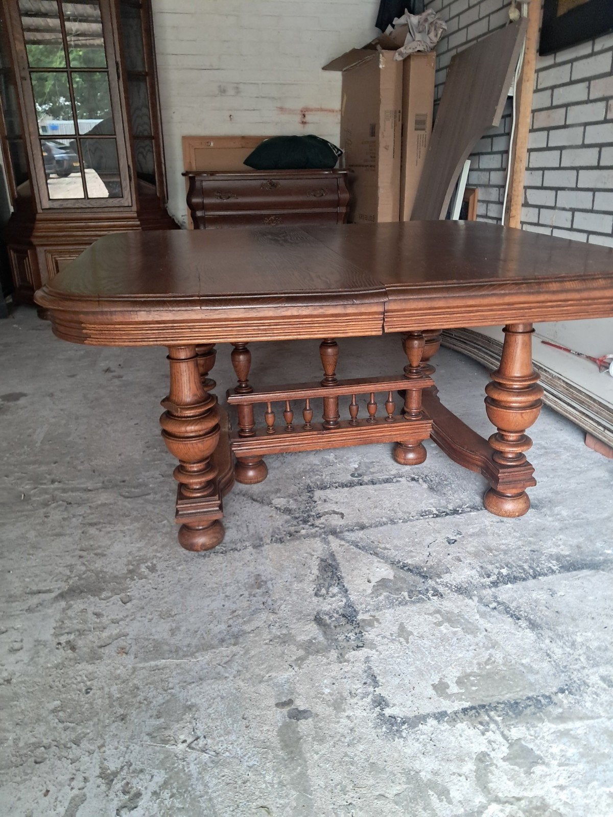 salon tafel antiek, Antiek en Kunst, Ophalen of Verzenden