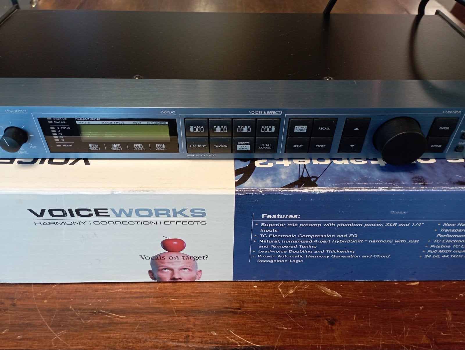 TC-Helicon Voiceworks Harmony Correction Effect, Ophalen of Verzenden, Zo goed als nieuw, Multi-effect