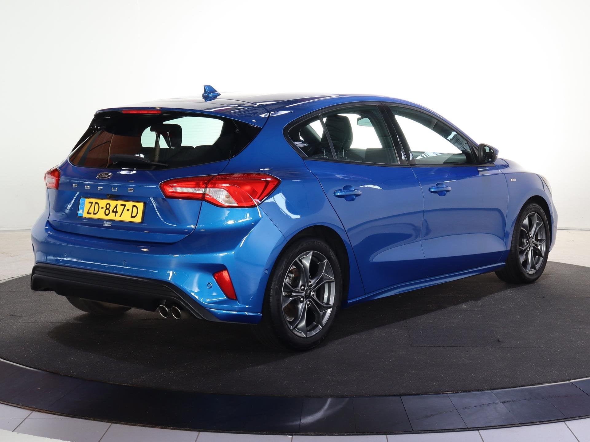 Ford Focus 1.0 EcoBoost ST Line Business | Navigatie | Parke, Auto's, Ford, Gebruikt, Euro 6, Lane Keeping Assist, Blauw