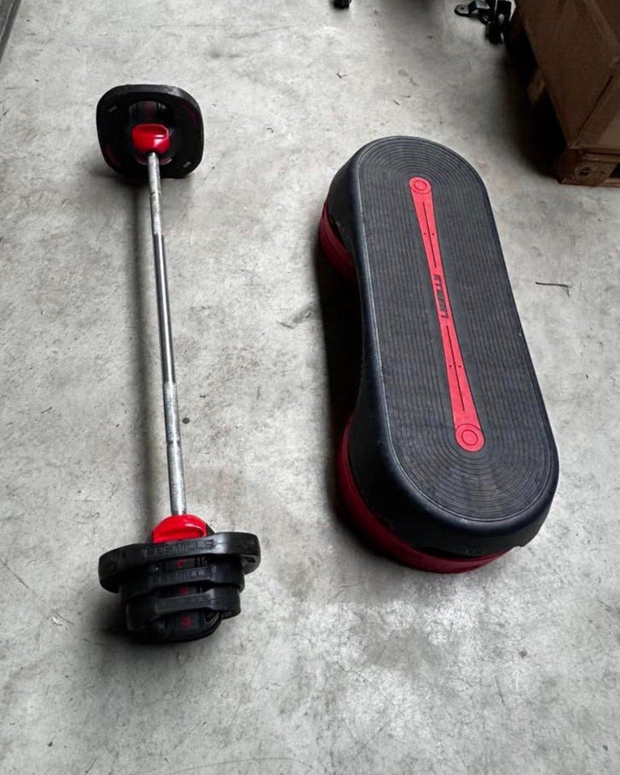 Lesmills Smartbar Set + Les Mills Step, Ophalen, Gebruikt, Overige typen