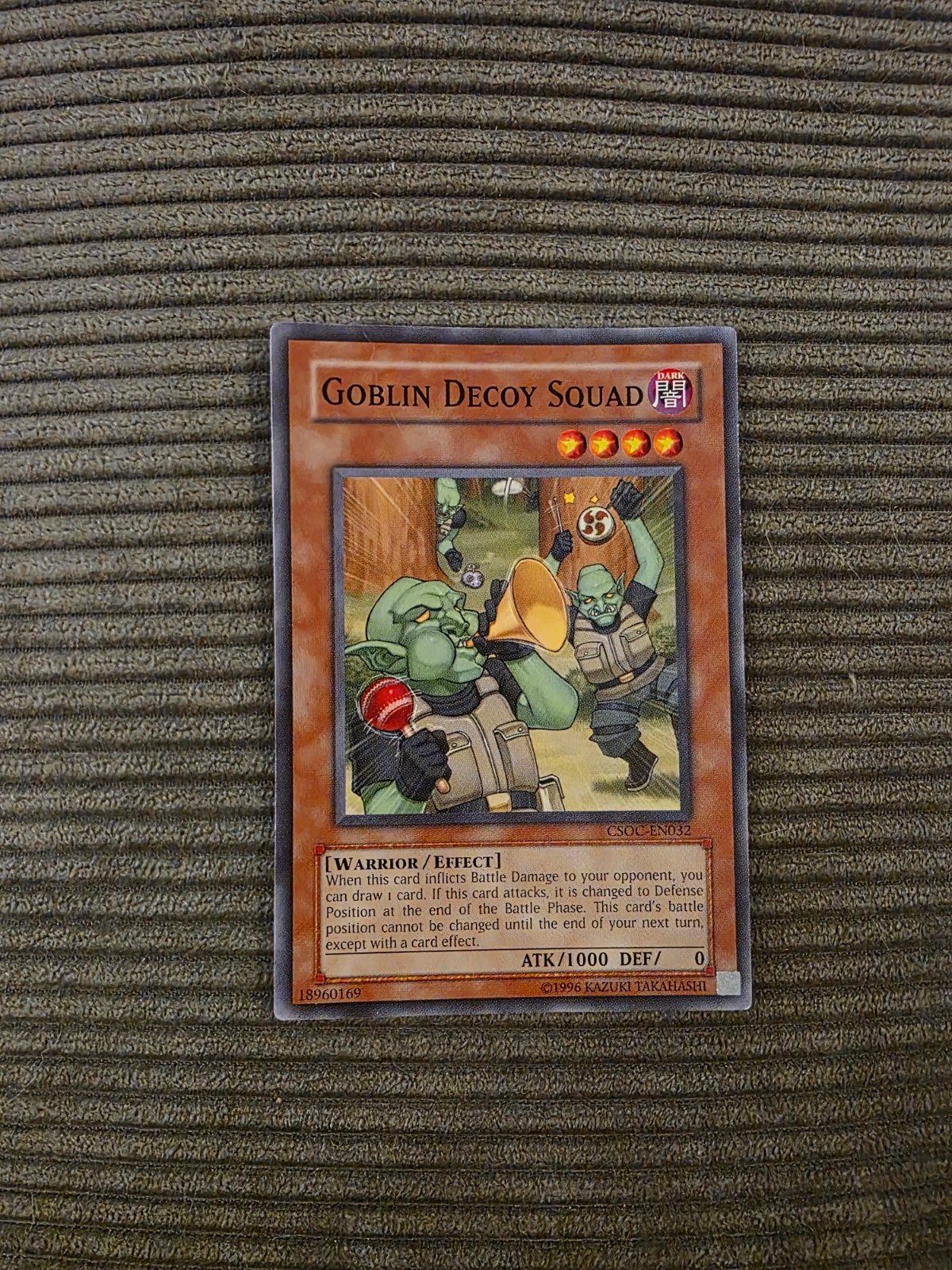 Goblin decloy squad csoc-en032 (nm), Ophalen of Verzenden, Zo goed als nieuw, Losse kaart