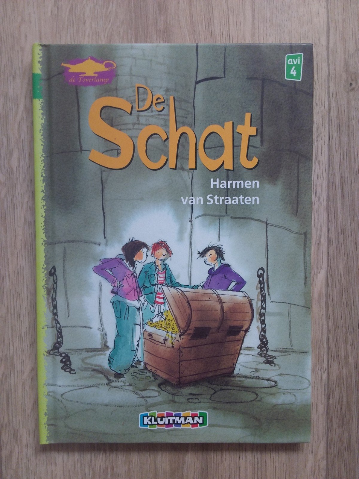 De Schat - Harmen van Straaten (AVI 4), Ophalen of Verzenden, Zo goed als nieuw, Harmen van Straaten, Fictie algemeen