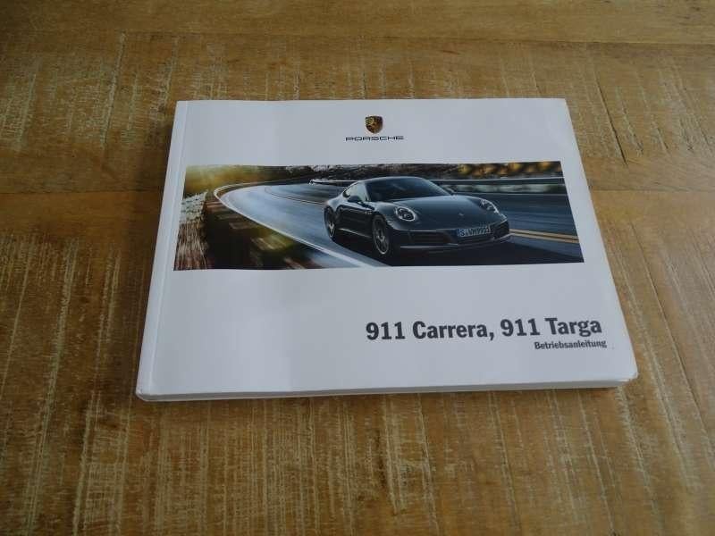Porsche 911 - 991 Carrera Handleiding - Betriebsanleitung, Verzenden