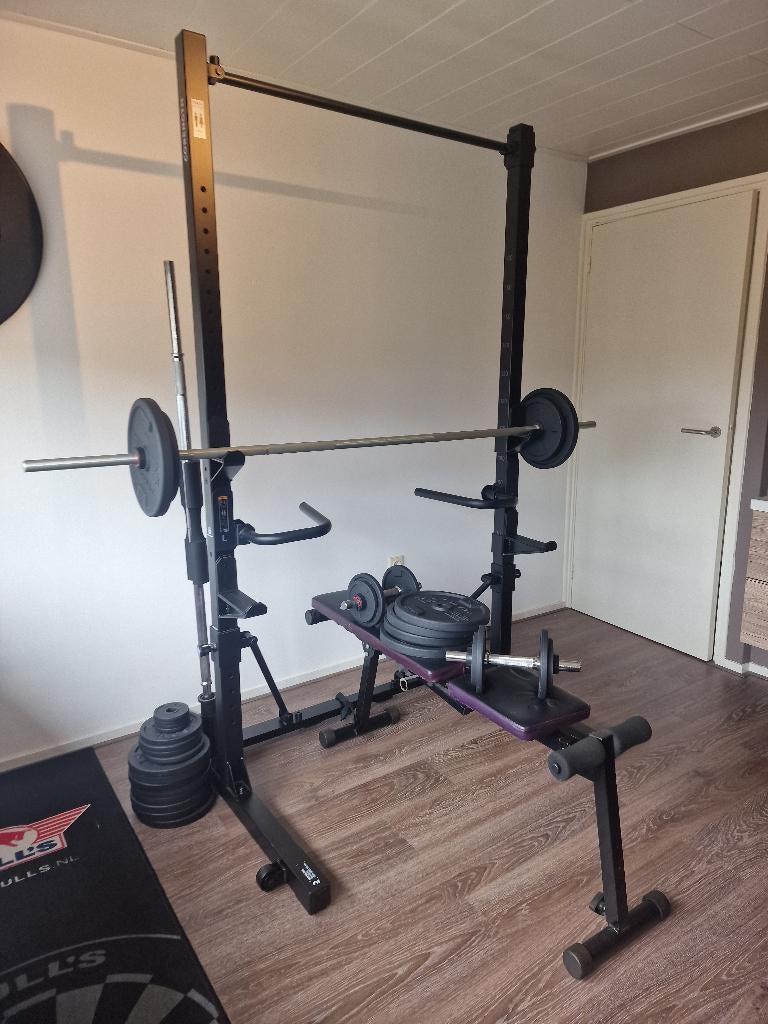 Te koop CORENGTH Fitness-set, Ophalen, Gebruikt, Benen, Halterset