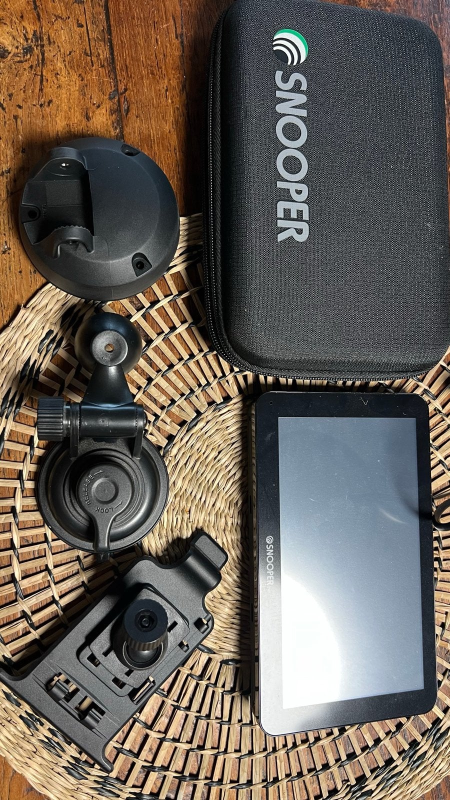 Snooper navigatiesysteem met accessoires, Auto diversen, Ophalen of Verzenden, Gebruikt