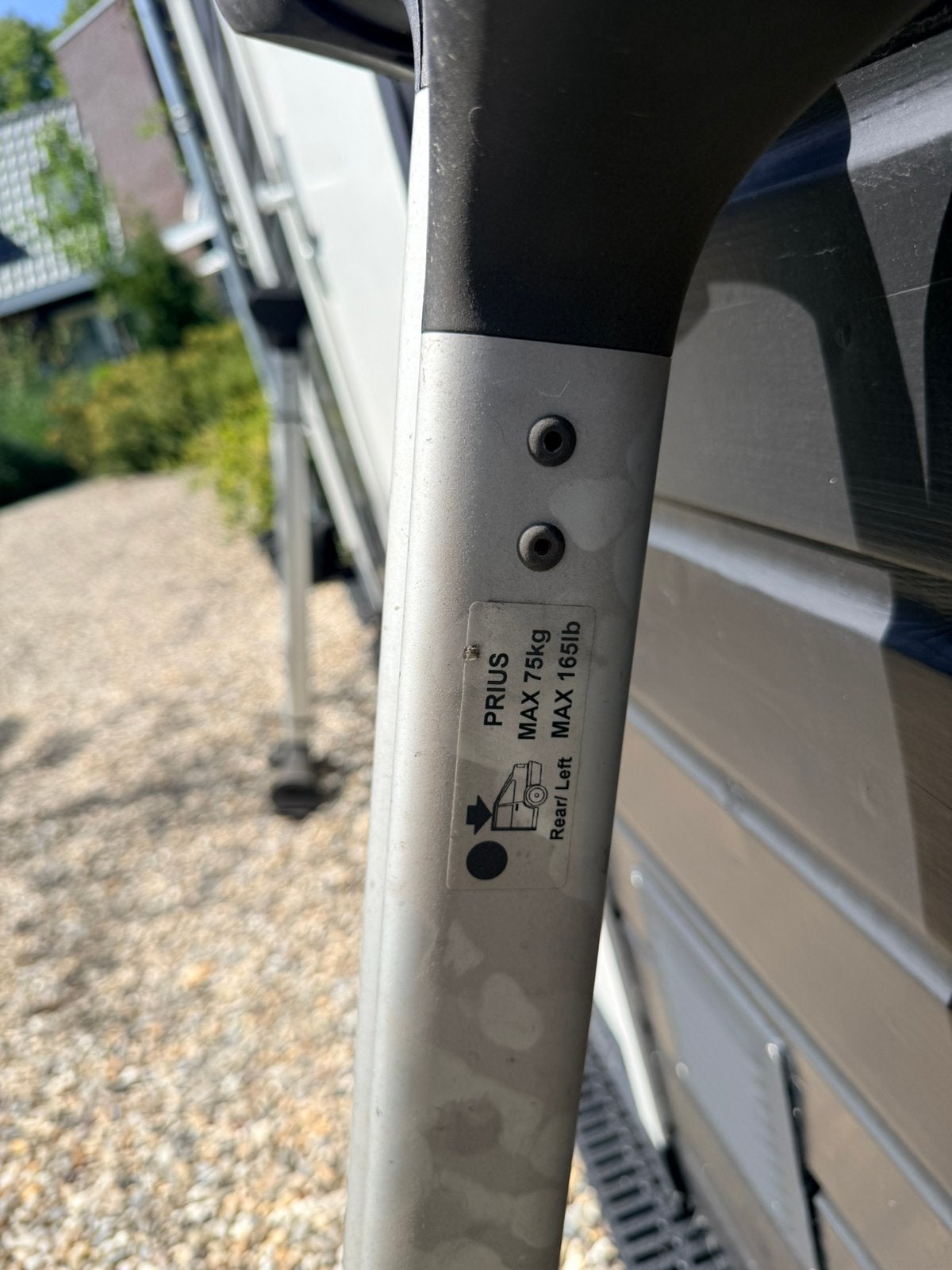 Dakdragers toyota prius, Ophalen, Gebruikt