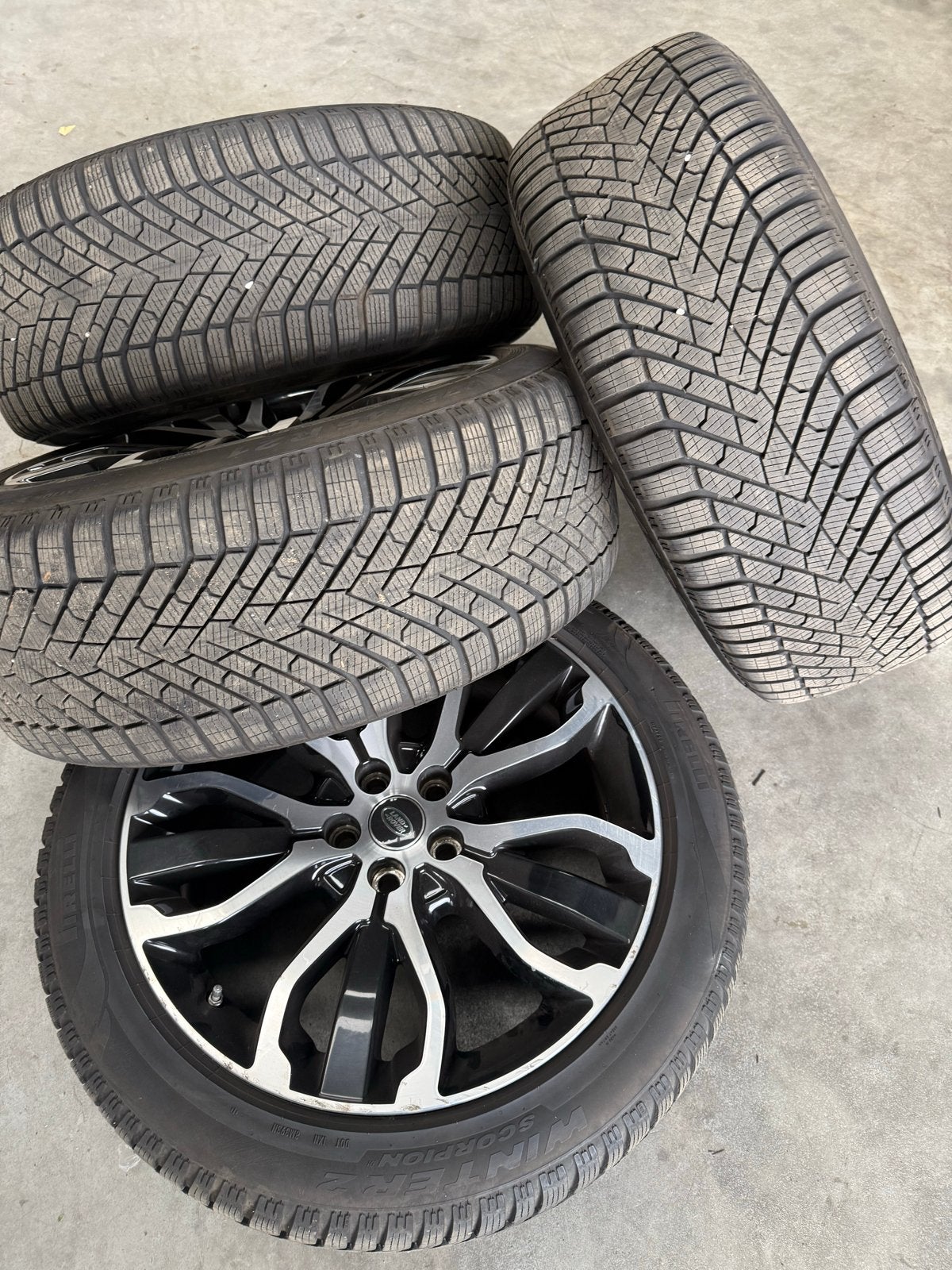 Landrover, range rover sport 5x120 winterbanden, Gebruikt, 275 mm, Banden en Velgen, 21 inch